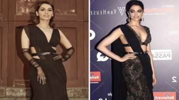 Fashion Faceoff: Manushi Chillar or Deepika Padukone, who wore the black belt saree better?