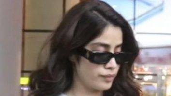 Janhvi Kapoor chooses comfort with style for her airport look