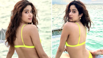 Janhvi Kapoor is the epitome of a beach babe as she enjoys the view of the waters of Maldives sporting a neon bikini