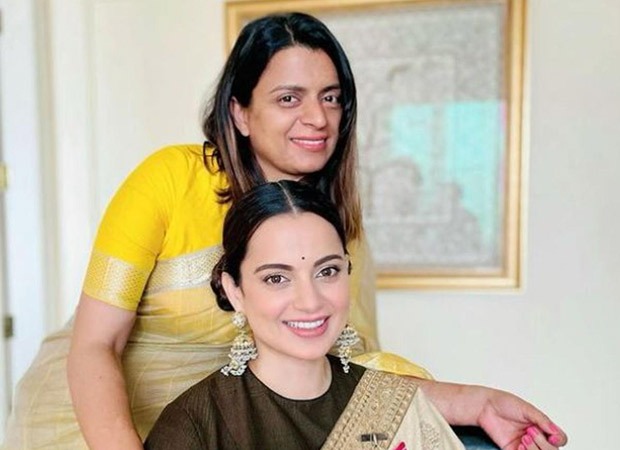 Kangana Ranaut recalls “stealing” sister Rangoli Chandel’s hair accessory to complete her “classical dancer” look, see pic : Bollywood News