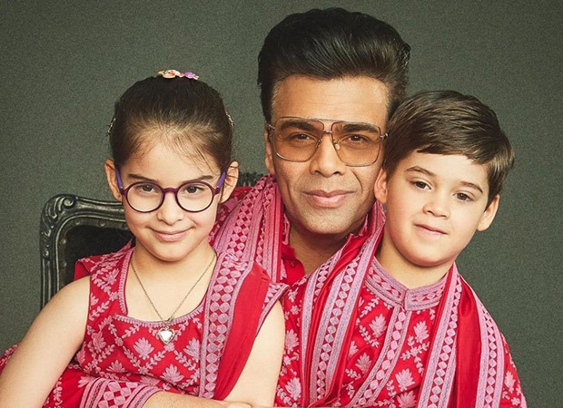 Karan Johar’s twins Yash and Roohi call him “fashionable”; proud dad reacts