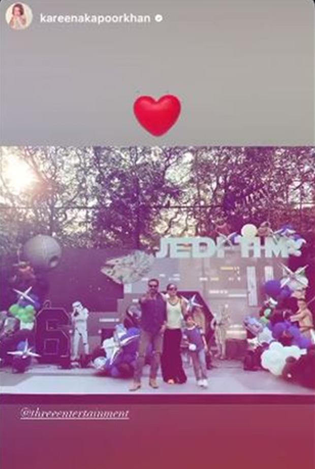 Kareena Kapoor Khan gives a sneak peek into the birthday celebrations of son Taimur Ali Khan