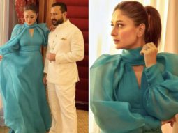 Kareena Kapoor Khan in flowy blue gown and Saif Ali Khan in white pant-suit pull off the ideal couple look at Red Sea International Film Festival