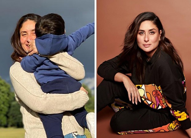 Kareena Kapoor Khan smiles as son Jeh Ali Khan gatecrashes her yoga session, watch : Bollywood News