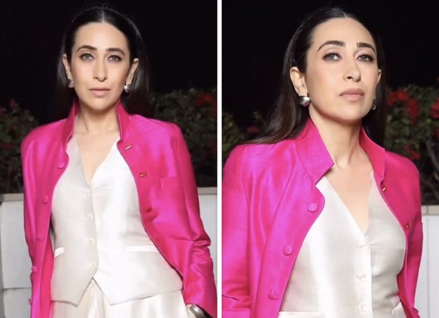 Karisma Kapoor in Payal Khandwala’s handwoven co-ordinated set is perfect outfit for intimate weddings : Bollywood News