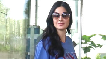 Katrina Kaif looks cool in an oversized tshirt and denims at the airport