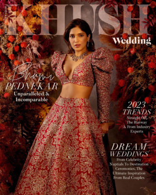 Bhumi Pednekar on the cover of Khushi Wedding