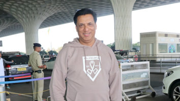 Madhur Bhandarkar rocks the comfortable airport look in a hoodie