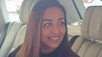 Malaika Arora receives Christmas gifts as she gets clicked in the city