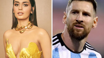 Manushi Chhillar flies to Qatar to fulfil her dream of watching Lionel Messi at FIFA World Cup