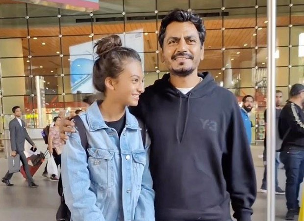 Nawazuddin Siddiqui greets daughter Shora Siddiqui at the airport; social media can’t stop appreciating her beauty