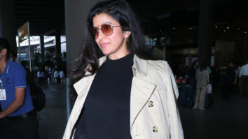 Nimrat Kaur slays her airport looks sporting a cream overcoat