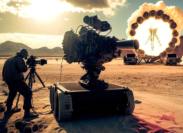 Oppenheimer: Director Christopher Nolan unveils interpretation of IMAX film cameras filming the atomic bomb scene 