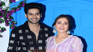 Photos: Abhimanyu Dassani and Dhvani Bhanushali snapped promoting the track ‘Kudi Meri’