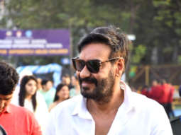 Photos: Ajay Devgn snapped attending Jamnabai Narsee School’s sports event