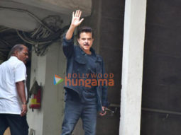 Photos: Anil Kapoor spotted at Rhea Kapoor’s house in Khar