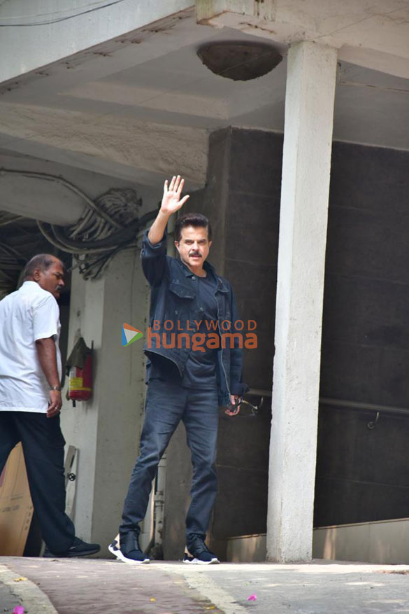 Photos: Anil Kapoor spotted at Rhea Kapoor’s house in Khar Photos: Anil Kapoor spotted at Rhea Kapoor’s house in Khar