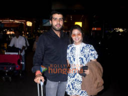 Photos: Anjali Arora and Palak Tiwari snapped at the airport