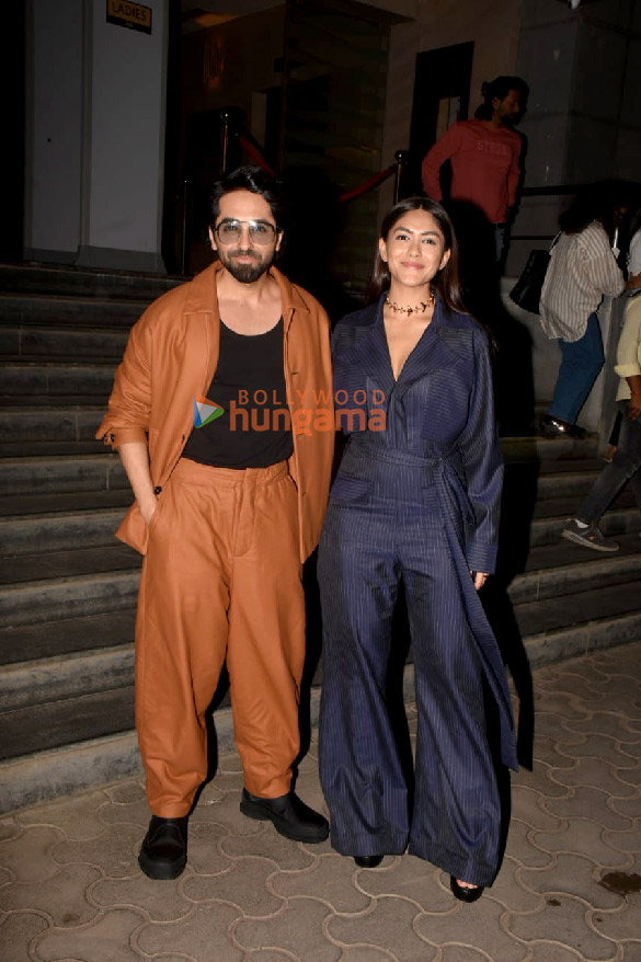 Photos: Ayushmann Khurrana, Mrunal Thakur, Vidya Balan and others spotted at a roundtable interview