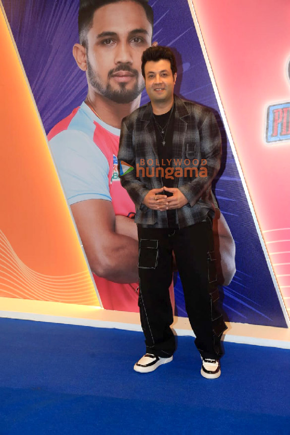 photos cast of cirkus snapped promoting their film at the pro kabaddi league 6