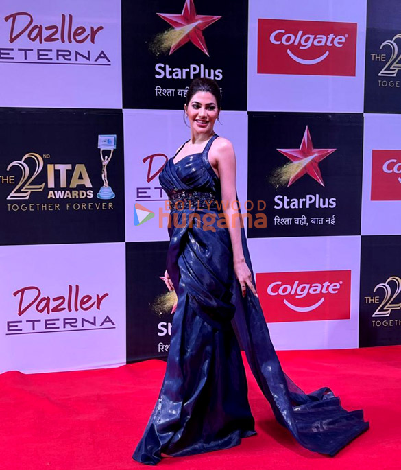 photos celebs snapped attending the red carpet of the 22nd ita awards in mumbai 26
