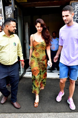 Photos: Disha Patani, and Rinzing Denzongpa snapped at Bastian in Bandra