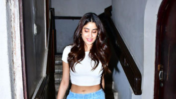 Photos: Janhvi Kapoor snapped outside Krome studios in Bandra