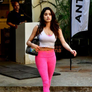 Photos: Janhvi Kapoor spotted outside the gym