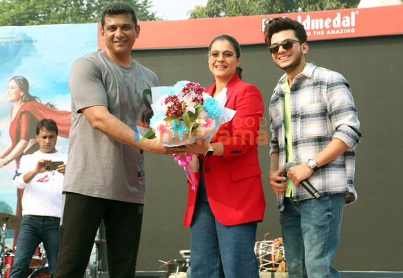 photos kajol and cast of salaam venky snapped promoting their film 1