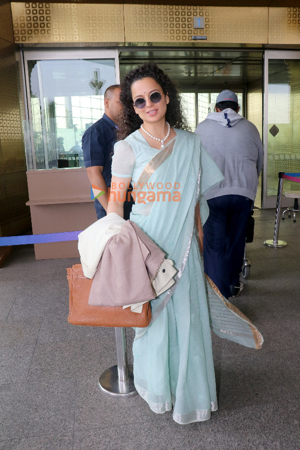 Photos: Kangana Ranaut, Ananya Panday, Mika Singh and others snapped at the airport