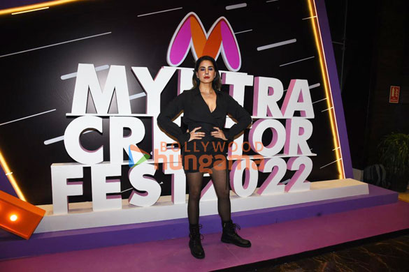 photos kirti kulhari maanvi gagroo and vj bani snapped at myntra creators fest 2022 4