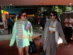 Photos: Malaika Arora, Amrita Arora and Vaani Kapoor snapped at the airport