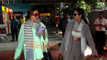 Photos: Malaika Arora, Amrita Arora and Vaani Kapoor snapped at the airport