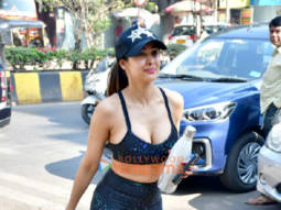 Photos: Malaika Arora snapped outside Diva Yoga in Bandra