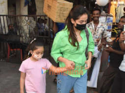 Photos: Mira Kapoor snapped with her daughter in Bandra