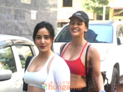 Photos: Neha Sharma, Aisha Sharma, Karishma Tanna and Neha Bhasin spotted at the gym