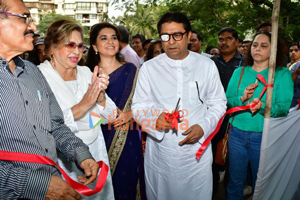 photos raj thackeray shaina nc and helen attend the ribbon cutting ceremony of the plant festival in bandra 6