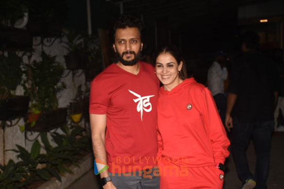 photos riteish deshmukh and genelia dsouza snapped at ved screening 0000 1
