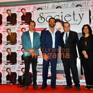 Photos: Rohit Shetty snapped attending the launch of the latest issue of Society Achievers Magazine