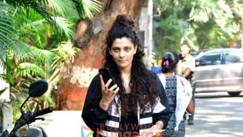 Photos: Saiyami Kher spotted in Bandra