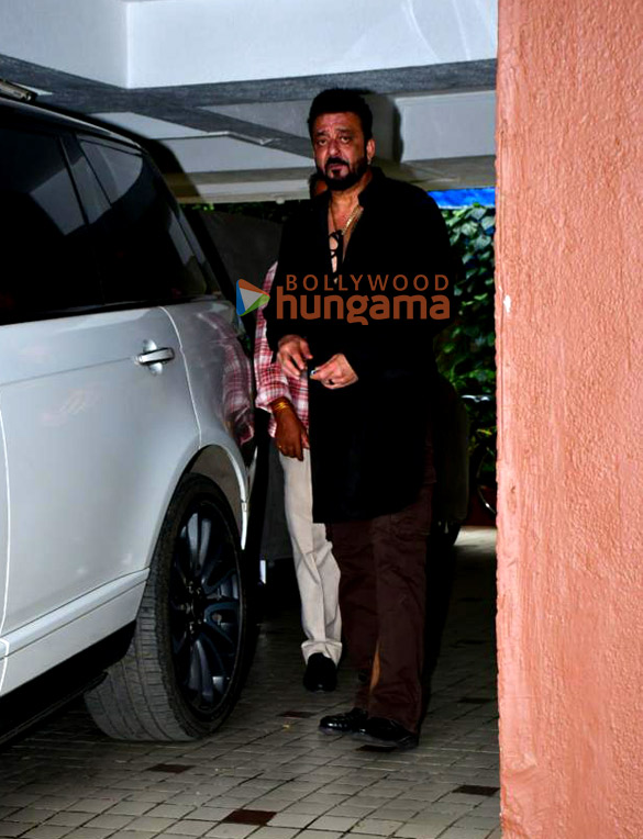 photos sanjay dutt snapped at a dubbing studio in khar 1