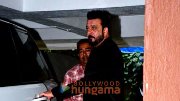 Photos: Sanjay Dutt snapped at a dubbing studio in Khar