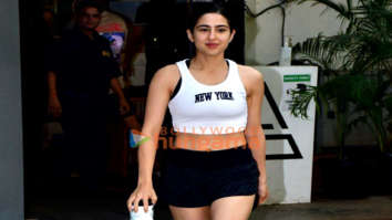 Photos: Sara Ali Khan snapped outside the gym