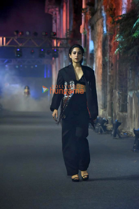 photos sara ali khan walks the ramp as the showstopper for pepsi at a fashion show 1