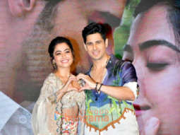 Photos: Sidharth Malhotra and Rashmika Mandanna snapped at Mission Majnu song launch