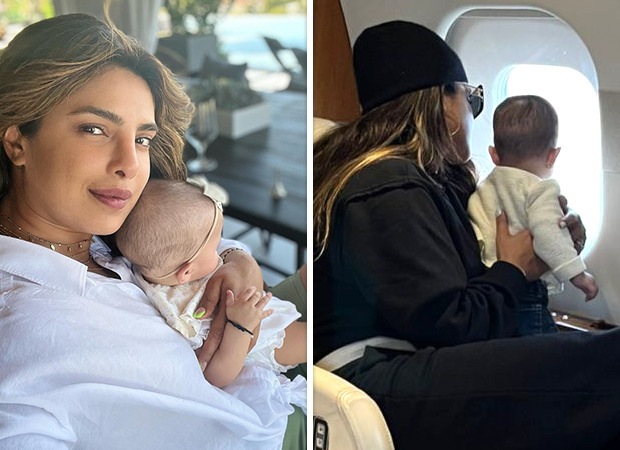 Priyanka Chopra Jonas takes off with daughter Malti Marie Chopra Jonas ...