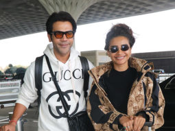 Rajkummar Rao and Patralekha look adorable as they smile for paps