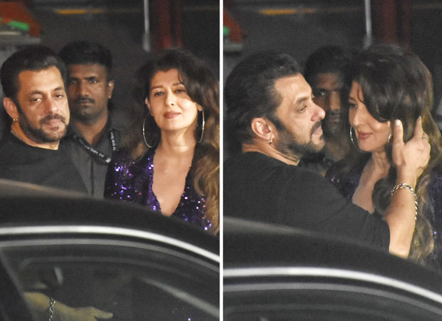 Salman Khan kisses Sangeeta Bijlani at her birthday bash;  photo goes viral