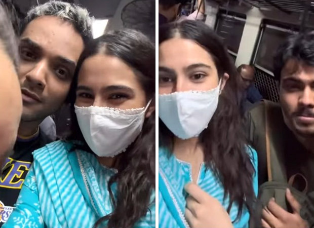 Sara Ali Khan did 'samay ka sadupyog,' travelled by local train to avoid Mumbai traffic; watch video Sara Ali Khan did 'samay ka sadupyog,' travelled by local train to avoid Mumbai traffic; watch video