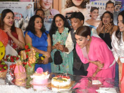 Snapped: Bollywood veterans Sunil Pal and Prakash Tiwari Madhur attend Karishma Rao’s birthday party